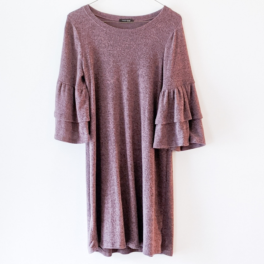 PaperMoon Hannah Flare Sleeve Sweater Dress Small